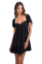 Picture of Women's Black Fit and Flare Dress – Above Knee/Mid-Thigh Length