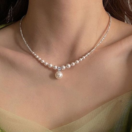 Picture of Classic Moti Pearl Necklace