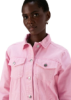 Picture of Women's Light Pink Denim Jacket