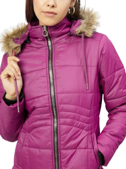 Picture of Outerwear Puffer Jackets Lightweight, Hooded, Longline