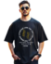 Picture of Men Typographic Print Loose Fit T-Shirt