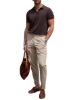 Picture of Men's Ivory Formal Trousers