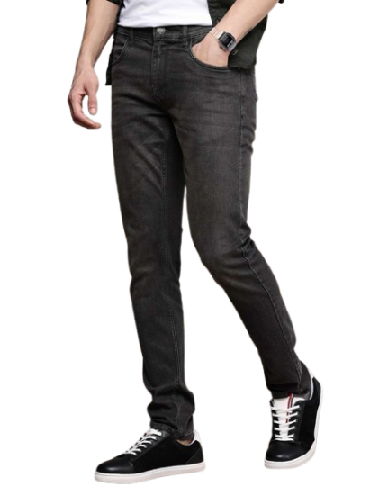 Picture of Classic Jeans Pants Black