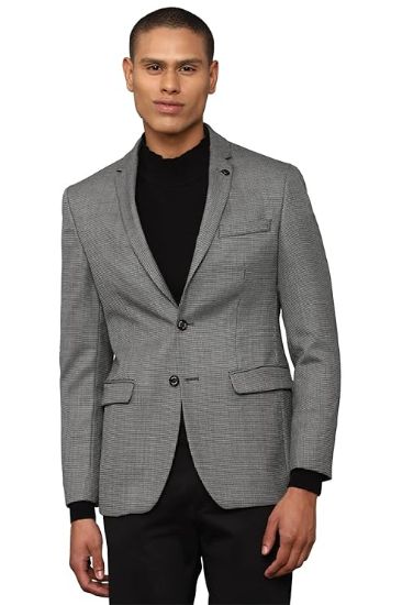 Picture of Allen Solly Men's Single Breasted-2 Button Slim Blazer