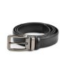 Picture of Symbol Premium Men's Reversible Textured Italian Leather Formal Belt – Black
