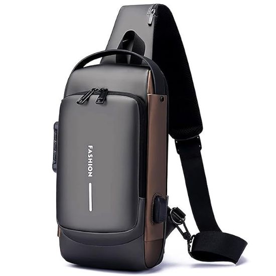 Picture of Techsun Waterproof Slim Crossbody Sling Bag