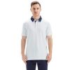 Picture of Men's Golf Polo T-Shirt Short Sleeve Striped Performance Moisture Wicking Dri Fit Golf T-Shirt for Men