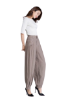 Picture of Women's Made-to-Order Linen Maxi Pants – Khaki