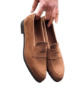 Picture of Edward Green Men’s Classic Brown Leather Loafers